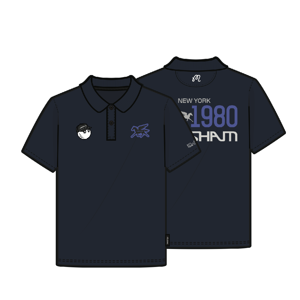Arsham x Malbon performance pique polo - navy