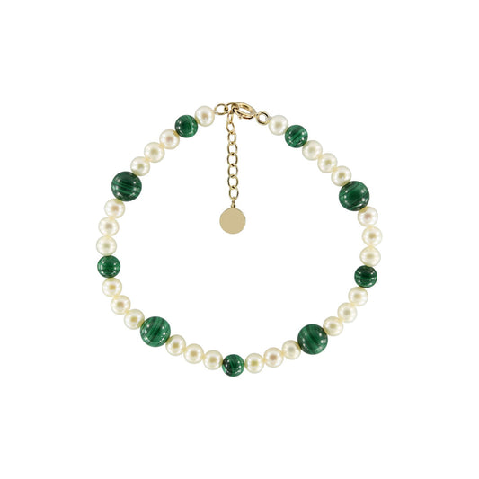 men's malachite bracelet.