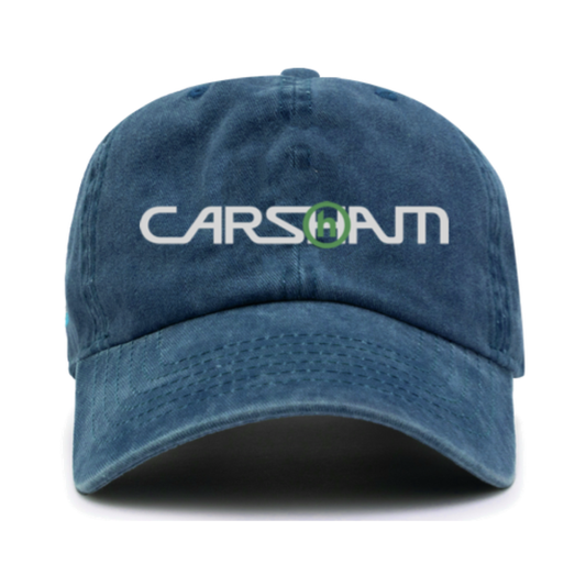CARS(h)AM CAP (full embroidery) - BLUE