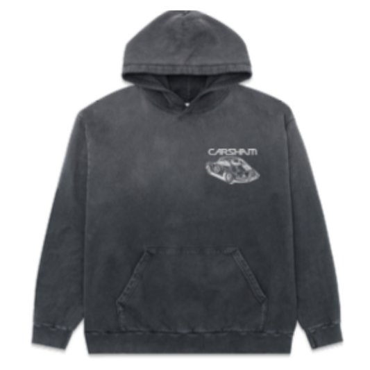 CARS(h)AM HOODIE - WASHED BLACK