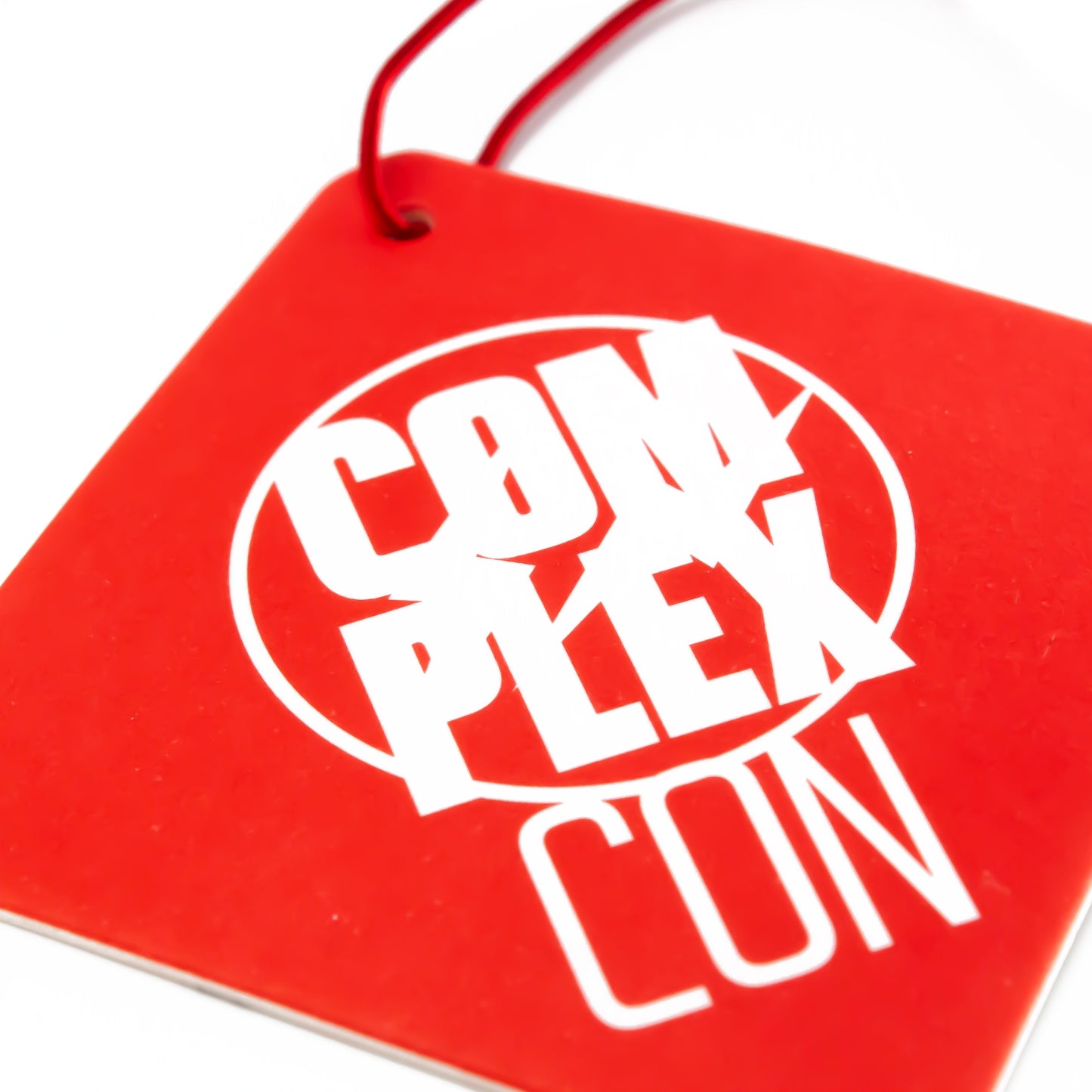 retaW x fragment design x ComplexCon Car Tag (Red)