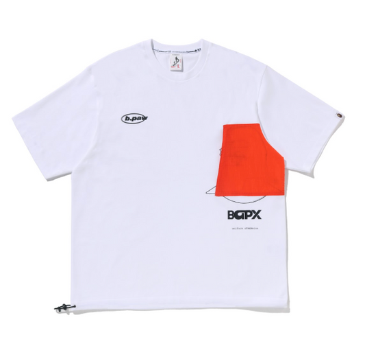 BAPE BY KAZUKI KURAISHI “BAPX” POCKET SS TEE