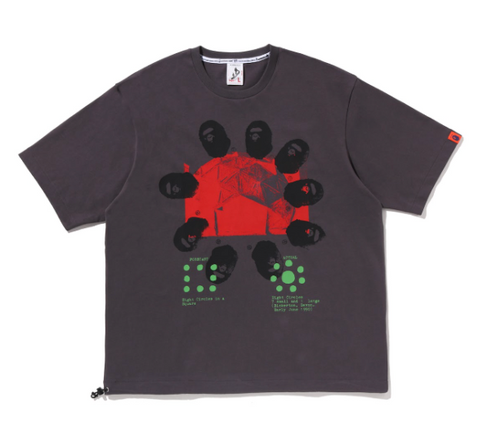 BAPE BY KAZUKI KURAISHI “GEODESIE” SS TEE