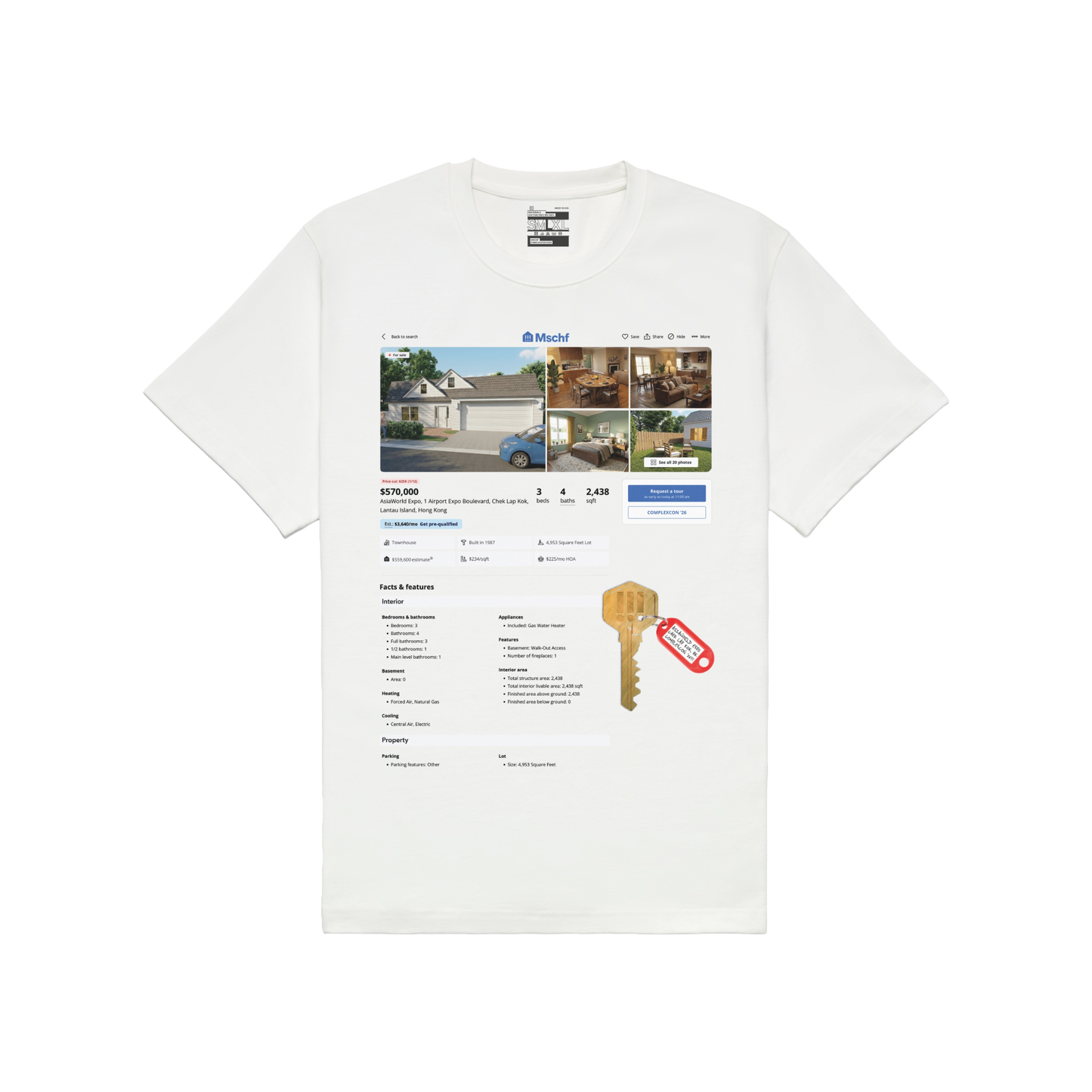 ComplexCon HK x MSCHF T-Shirt (Exclusive)