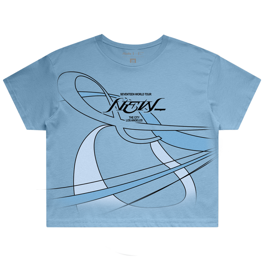 SEVENTEEN Complex [NEW_] Crop Top (Blue)