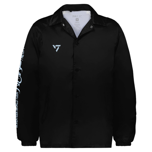 SEVENTEEN Complex Coach Jacket (Black)