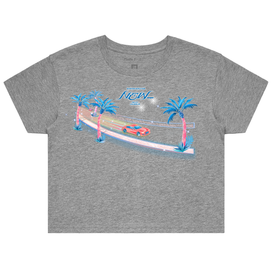 SEVENTEEN Complex The City Los Angeles Crop Top (H.Grey)