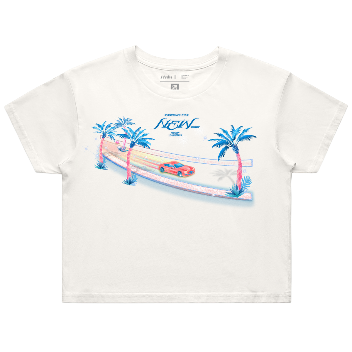 SEVENTEEN Complex The City Los Angeles Crop Top (Natural)