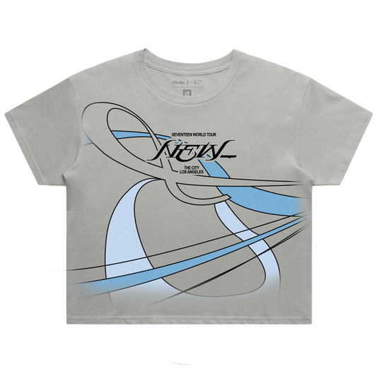 SEVENTEEN Complex [NEW_] Crop Top (Grey)