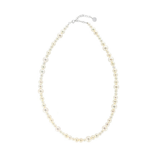 men's pearl necklace.