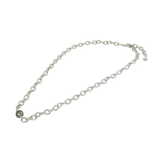 mens tahitian pearl necklace.