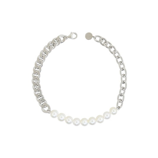 pearl chain bracelet